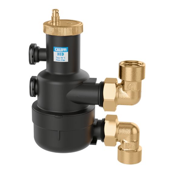 CALEFFI HED® - HIGH-EFFICIENCY DEAERATOR