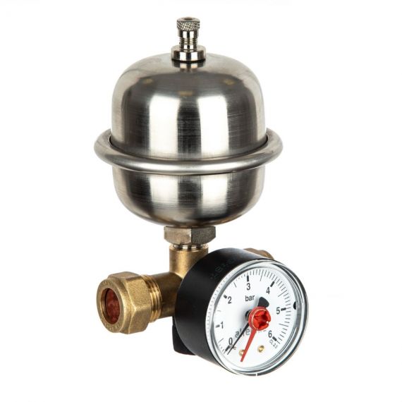 SHOCK ARRESTOR WITH TEE AND GAUGE