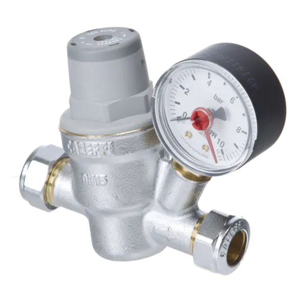 PRESCAL - 533 HIGH PERFORMANCE PRV w/ COMPRESSION ENDS & PRESSURE GAUGE