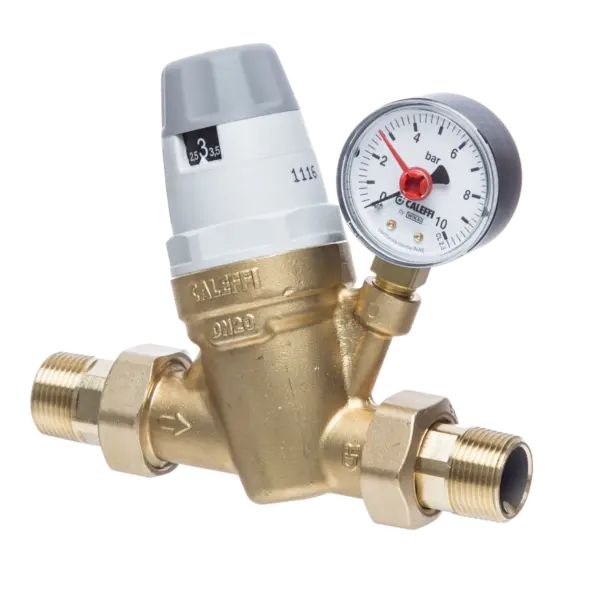 PRESCAL - 535 DIAL-UP PRV w/ PRESSURE GAUGE