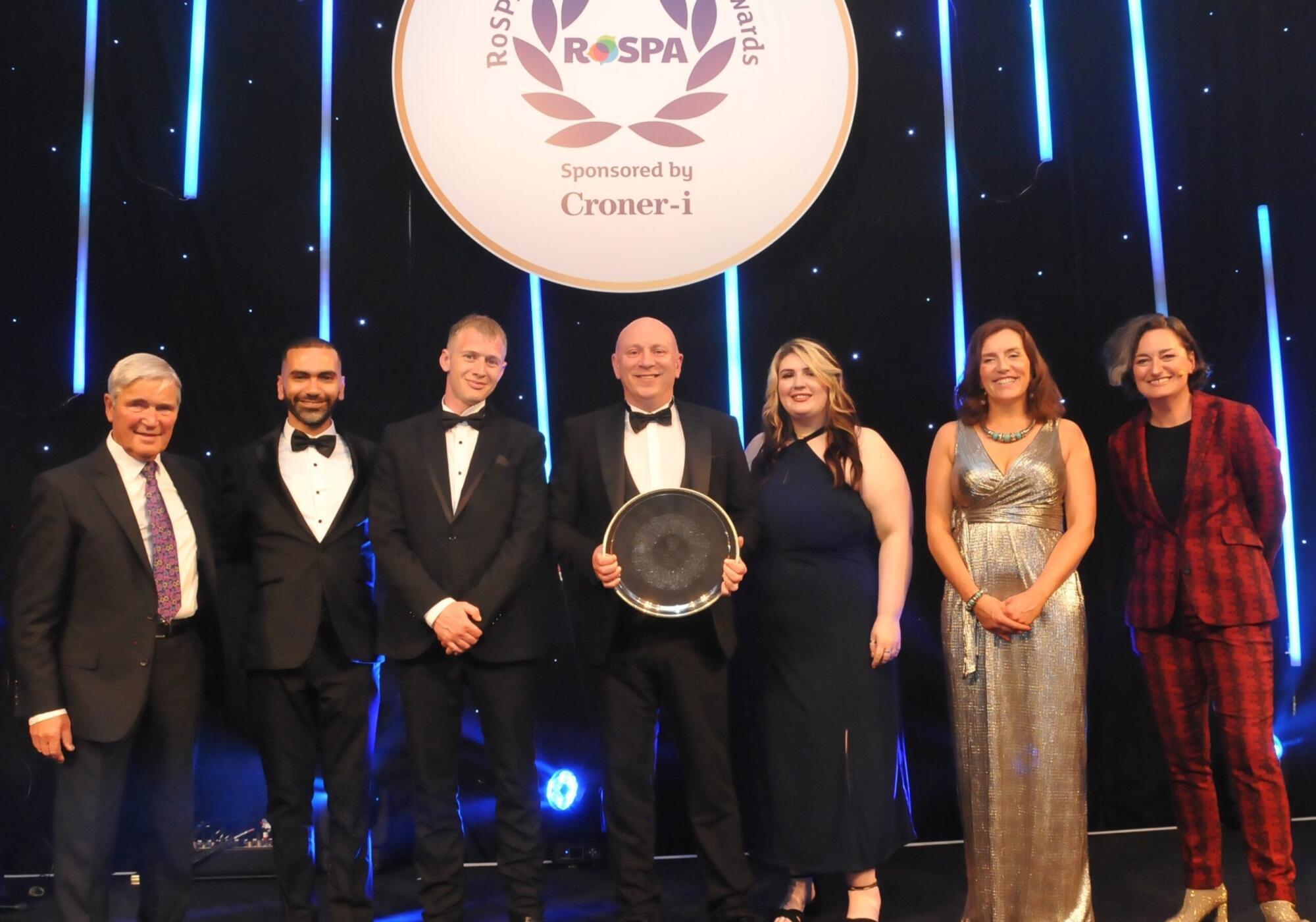 Altecnic RoSPA Gold Award for health and safety achievement