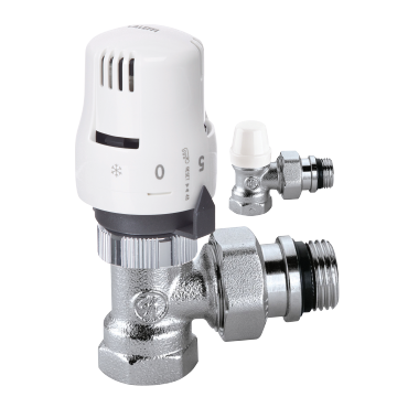 Altecnic Eres 15mm pressure reducing valve with integrated gauge