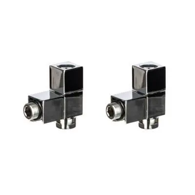 Altecnic 1053002 chrome angled square radiator valve