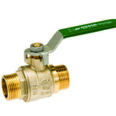 INTABALL® LEVER BALL VALVE - GREEN HANDLE