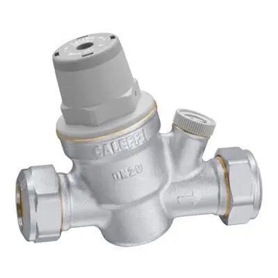 Altecnic 533H series 15mm pre-set pressure reducing valve with gauge