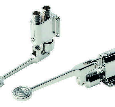 Altecnic 15mm E-Term TMV mixing valve with compression connections