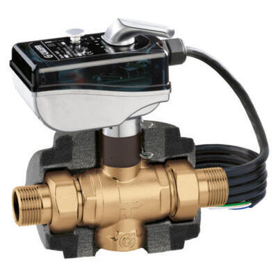 6453 SERIES MOTORISED THREE-WAY BALL ZONE VALVE