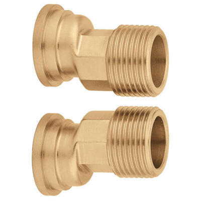 Altecnic ECOCAL angled thermostatic radiator valve with chrome finish