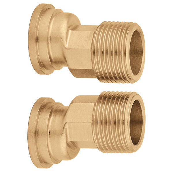 Altecnic ECOCAL angled thermostatic radiator valve with chrome finish