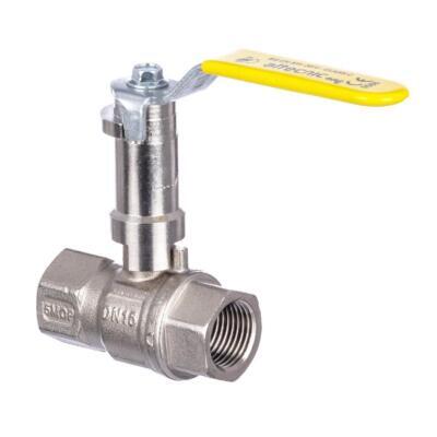 INTABALL® VALVE WITH EXTENSION STEM - YELLOW LEVER HANDLE