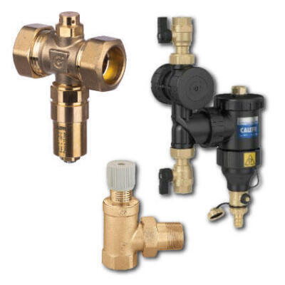 Altecnic air source heat pump protection pack with filter and valves