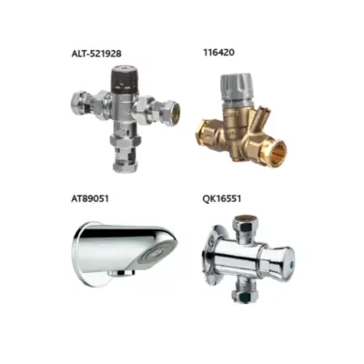 Altecnic Caleffi 130 series pre-adjustable manual balancing valve