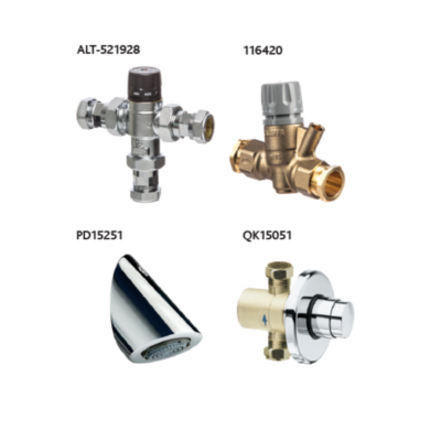 Altecnic Caleffi 130 series pre-adjustable balancing valve with flow scale