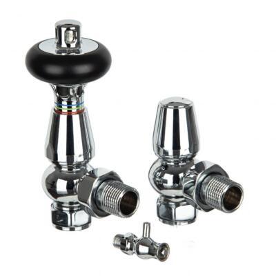 CLASSIC CHROME FINISH RADIATOR VALVE