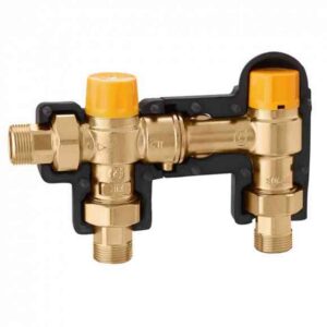 Image of Caleffi 262 Series Boiler Connection Kit on white background